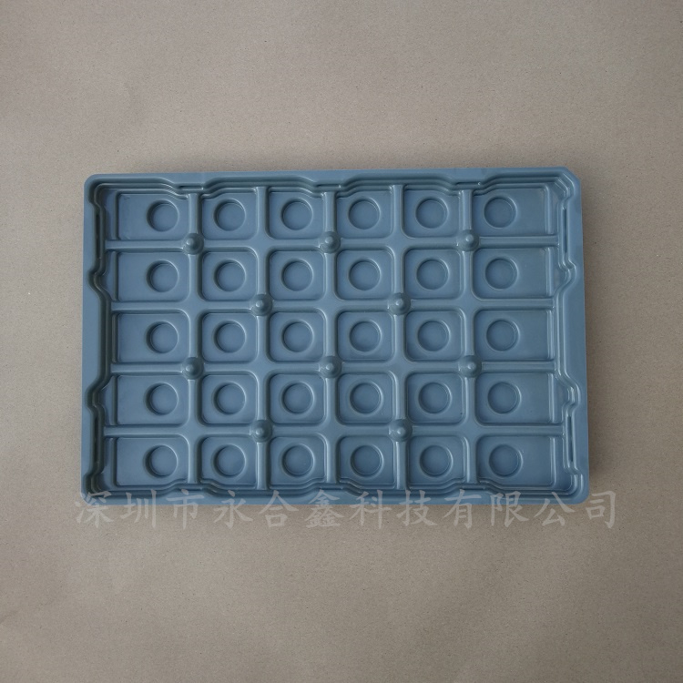 電子產(chǎn)品吸塑托盤 吸塑周轉(zhuǎn)盤定制