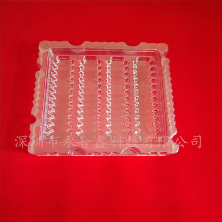 透明防靜電吸塑托盤 吸塑周轉(zhuǎn)盤