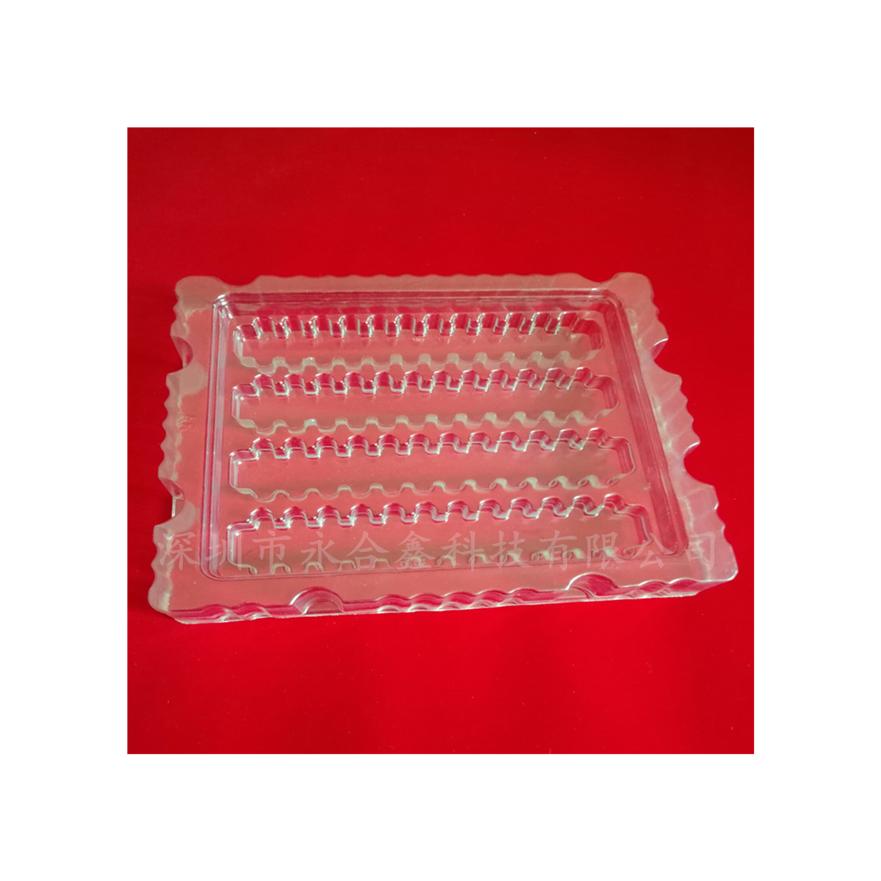 透明防靜電吸塑托盤 吸塑周轉(zhuǎn)盤