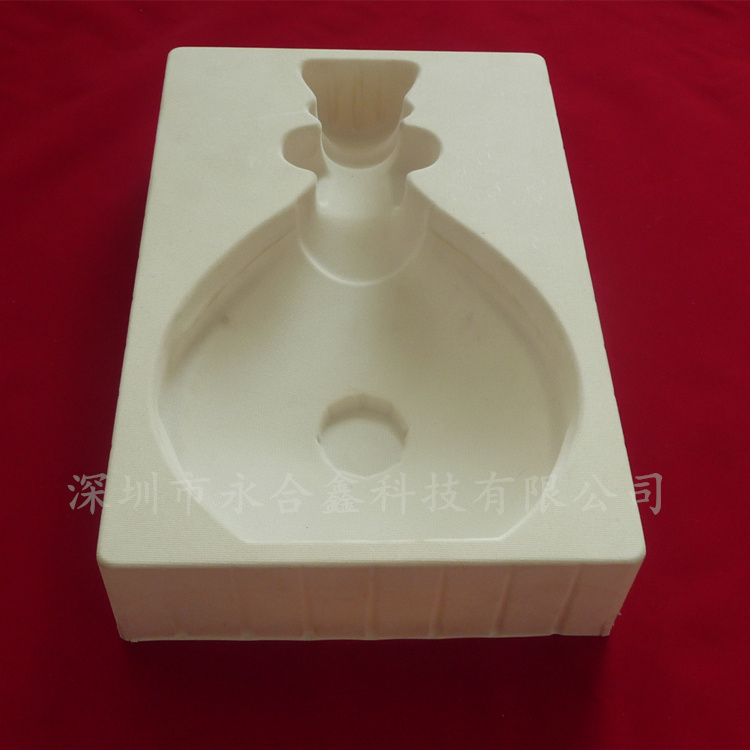 高檔酒品類植絨吸塑內(nèi)托定制